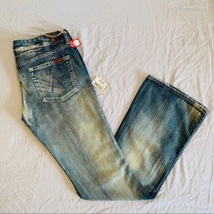 7 for All Mankind “A” Pocket Low Rise Flare Jeans